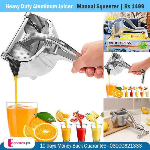 Fruit Juicer Manual Squeezer - Super Sale Offer