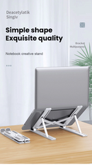 Laptop & Tablet Stand Non-slip ABS Adjustable Foldable Holder