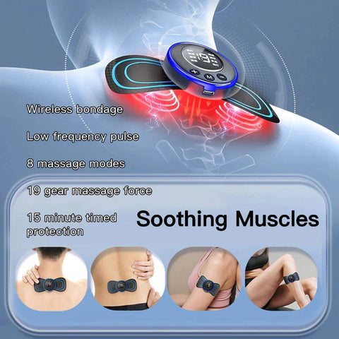 Mega Grand Sale Imported Multifunctional Electric All Body Mini EMS Massager Super Intelligent Rs 799