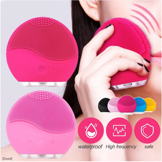 Mini Electric Facial Cleansing Brush & SPA Massager