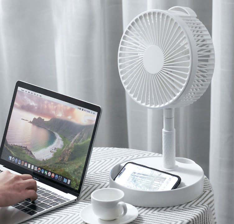 11.11 Sale Offer Imported Portable Rechargeable Folding Fan Rs 1999