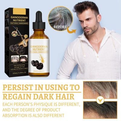 Natural Ganoderma Anti Greying Hair Darkening Serum for your Hair Care