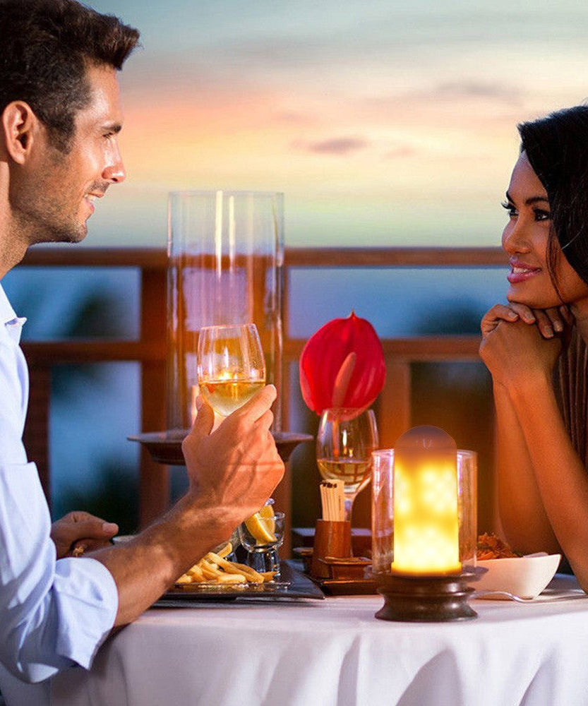 LED Bulb in Flame Effect Fire Light