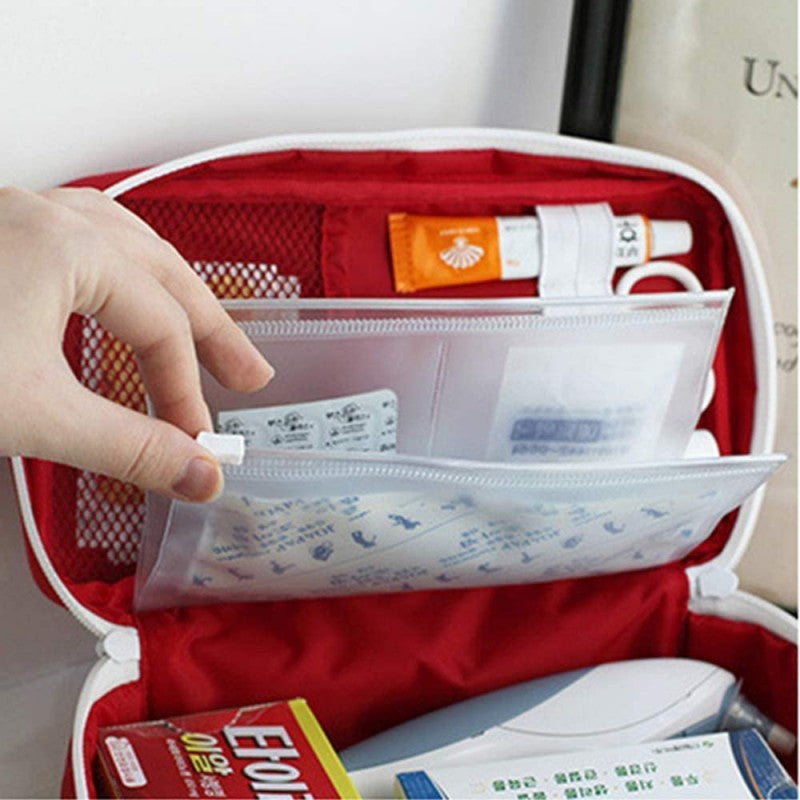 Portable First Aid Large Capacity Medicine Storage Bag For Store Your Vital Supplies