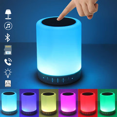 Portable Wireless Touch Lamp Speaker