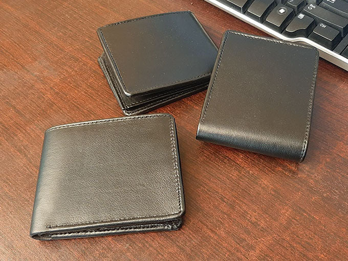 Buy 1 Get 2 Free Pure Sheep Leather Wallets for Men with 12 Pockets