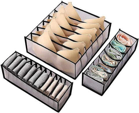 Buy 1 Get 2 Free Undergarments Drawer Organizer 3 Pcs