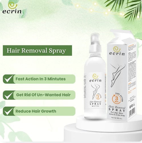 Imported Unisex Painless Ecrin Hair Removal Spray with Easy & Pain Free Hair Removal Technology