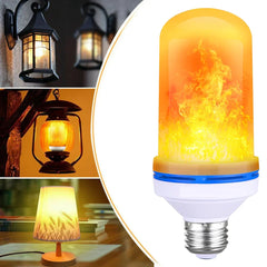 LED Bulb in Flame Effect Fire Light