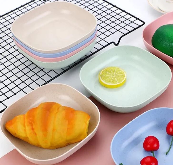 10 Piece Imported Set of Dish Plates with Free Holder in Rs 1299 Only - Trendy and Stylish