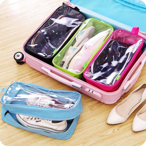 11.11 Sale Offer - 4 Pcs Handy Shoe Organizer Zipper Bags Rs 499