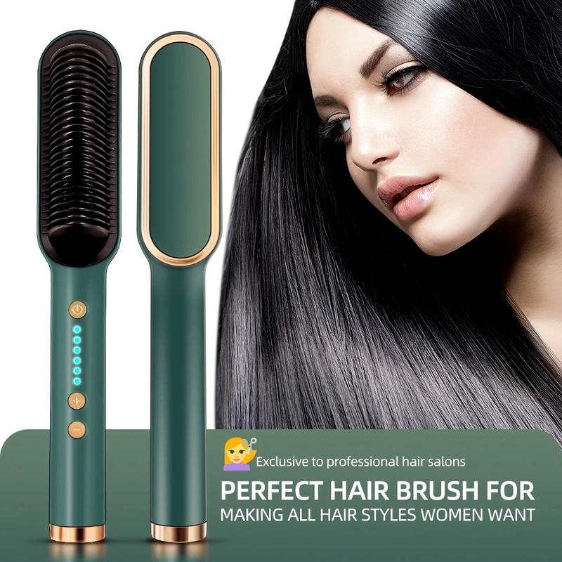 Multifunctional Professional Hair Comb Straighteners Curling Hair Iron