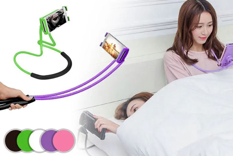 Grand Mega Sale Offer Imported Flexible Lazy Neck Mobile Holder Rs 799