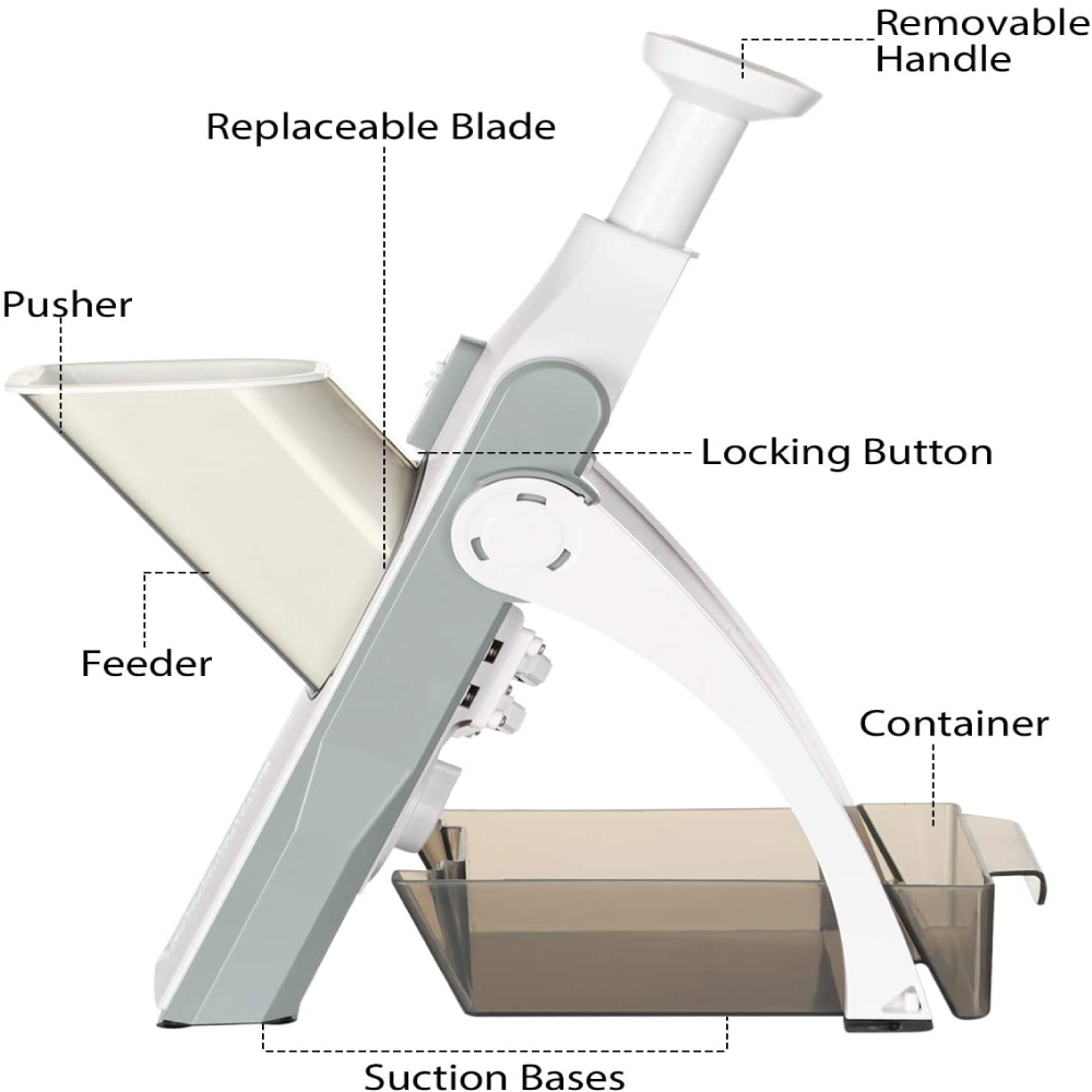 Imported Multifunctional, Multi-Purpose Mandoline chopper for Kitchen Vegetable Slicer/Cutter in Rs 2499