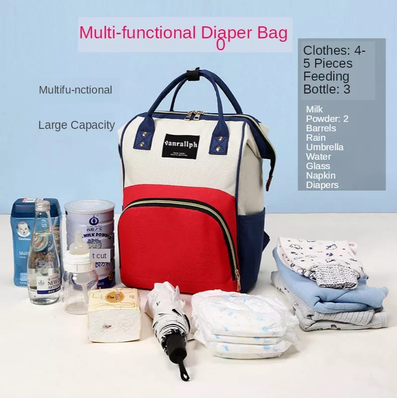 Multi-function Waterproof Mummy Bag with Large Capacity for Take your Baby’s Necessities