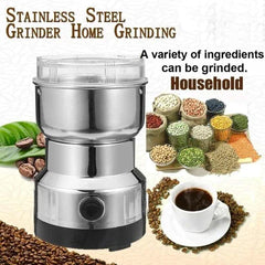 High Power Electric Grinder Machine for Spices, Coffee, Nuts, and Chutneys with Stainless Steel Blades, Best For Every Type Of Dry Ingredients Grinding