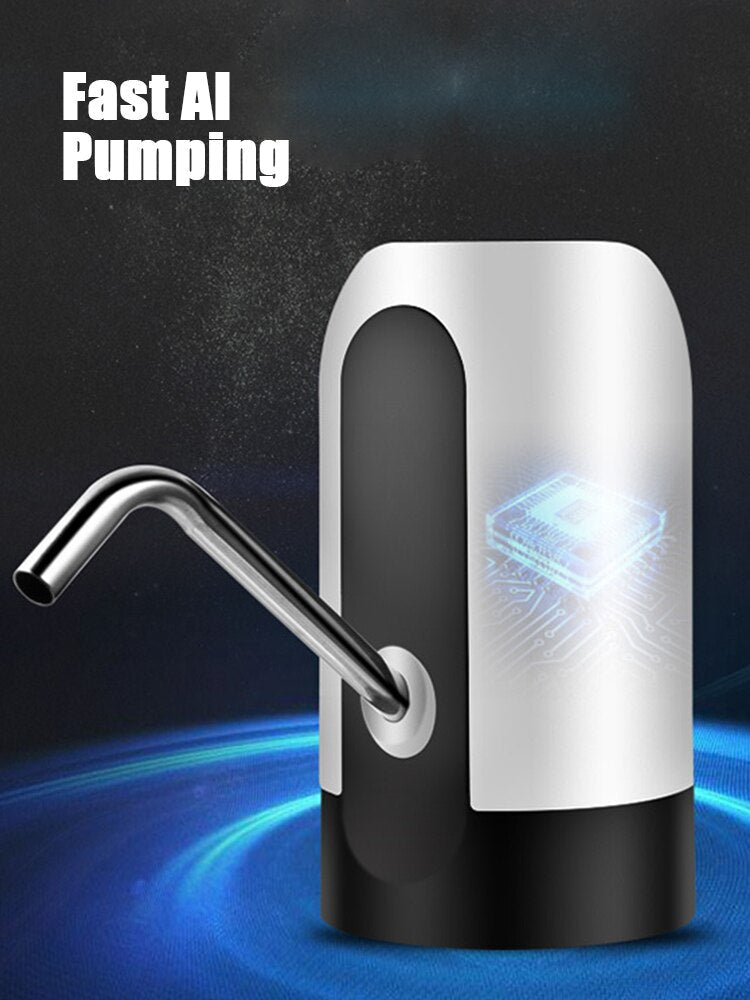 Electric Water Pump Dispenser with USB Auto Charging