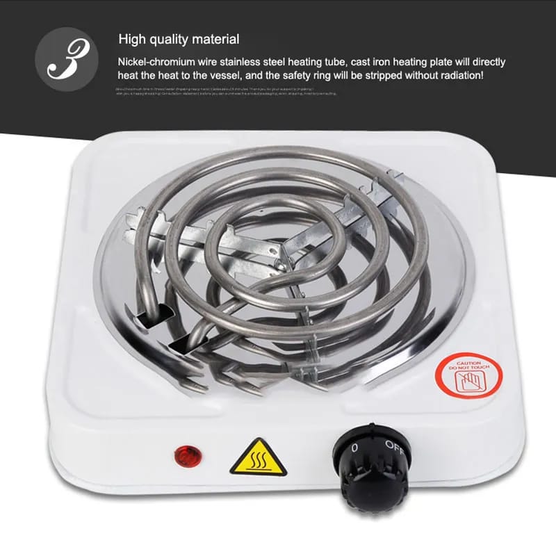 Mega sale offer - Imported Multifunctional Portable Mini Electric Heater Stove with Adjustable Temperatures & Hot Round Countertop Burner in Rs 2300 only