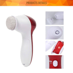 Face Cleaner Brush Wash and Facial Pore Cleaning Massage Machine with 11 in 1 Sonic Facial Cleansing Brushes