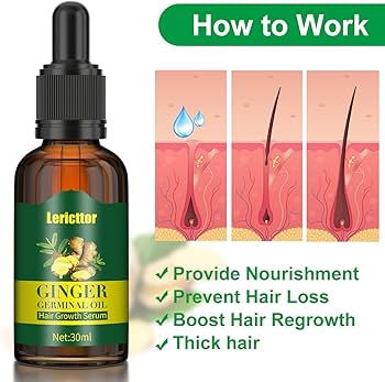 GINGER GERMINAL OIL for fast hair growth