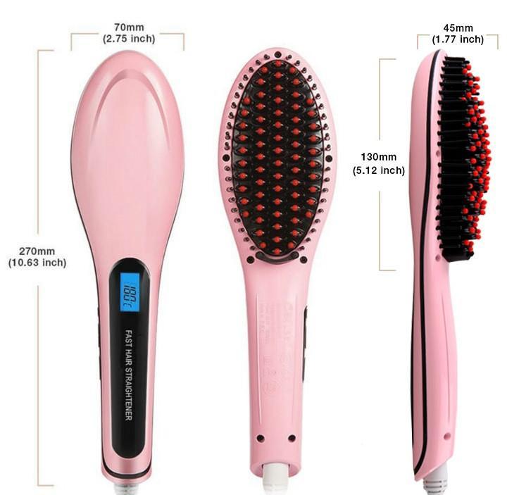 Electric Hair Straightener Brush