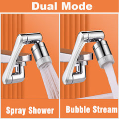 1440° Rotatable Multifunctional Extension Universal Swivel Robotic Arm Faucet Rs 999