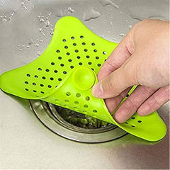 (Pack of 5) Silicone Starfish Rubber and Sink Hair Catcher Sink Drain Bag in Just Rs 999