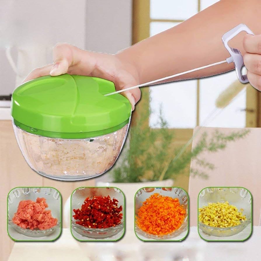 Multi-Functional Manual Food & Spin Cutter in Just Rs.999