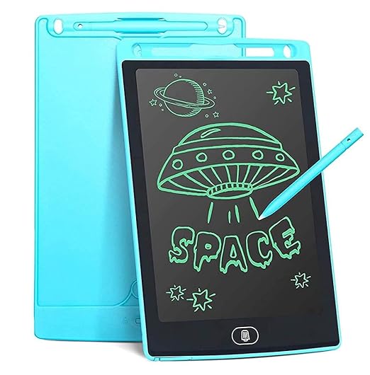 Erasable LCD Writing Tablet For Kids with 8.5 inches Screen and Multicolor Electronic Slate