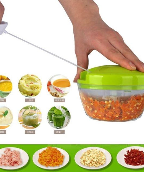 Multi-Functional Manual Food & Spin Cutter in Just Rs.999