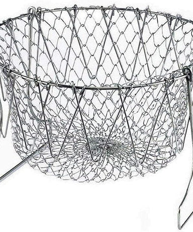 RAMZAN SALE is LIVE! High-Quality Stainless Steel Foldable Chef Basket For Fried Food and Fruits with SAMOOSA MAKER FREE