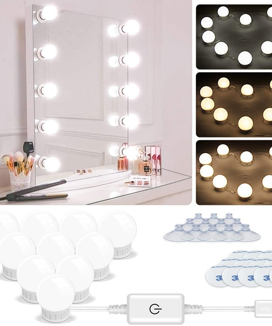LED Vanity Mirror Lights for Makeup