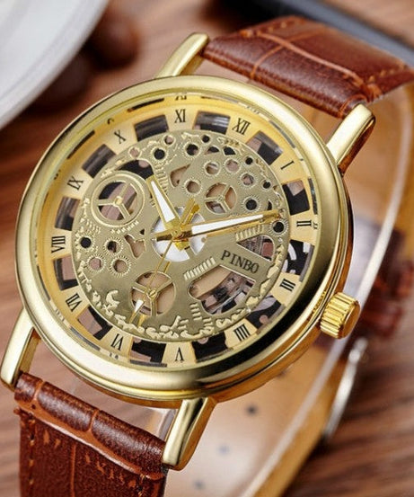 Buy 1 Get 3 Free Deal 3 Wrist Watches & 1 Original Leather Wallet