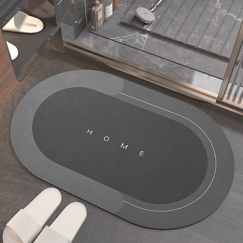 PACK OF 2 - Super Absorbent Floor Mat, Memory Foam Bath Mat Absorbent Super Cozy Soft Strong Non-Slip Pvc Bathroom Rug Easy to Clean in Just Rs 1499