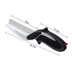 11.11 Sale Offer - 2in1 Clever Cutting Knife in Stainless Steel Rs 499