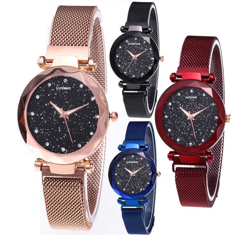 Buy 1 Get 1 Free Luxurious Magnetic Women Wrist Watches