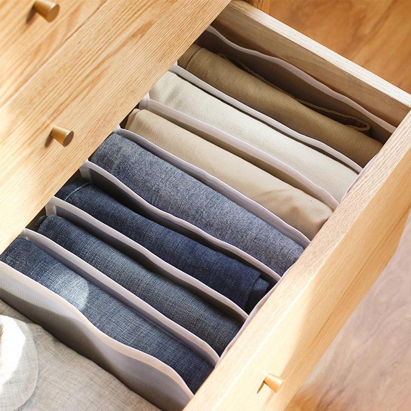 Buy 1 Get 1 Free Offer Jeans & Garments Storage Organizer Foldable Bags