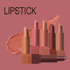 PUMPKIN COLOR MATTE LONG-LASTING LIPSTICK SET 6 Pcs Pack Rs 899