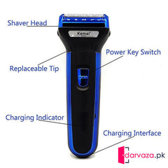 kemei 3 in 1 Multi Functional Trimmer Rechargeable Shaver