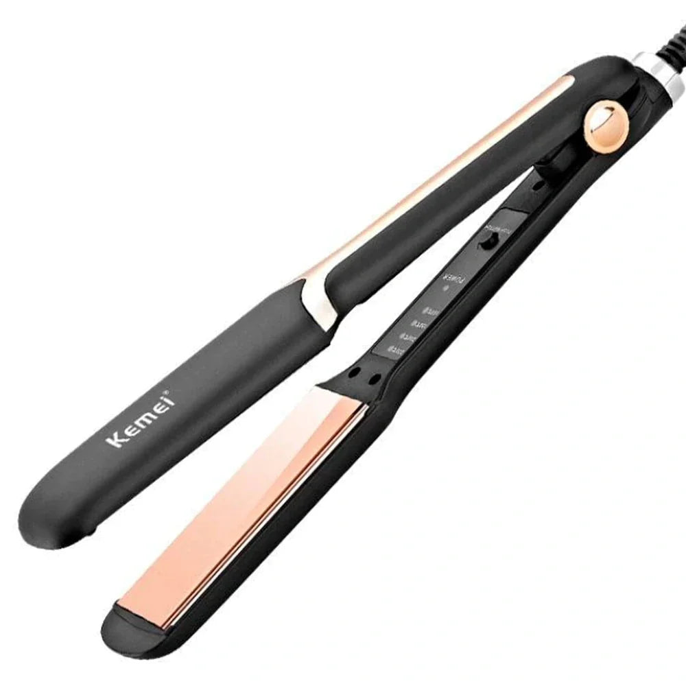 Professional Hair Straightener Wet / Dry Straightening Ceramic Flat Iron Hair Styling Tool