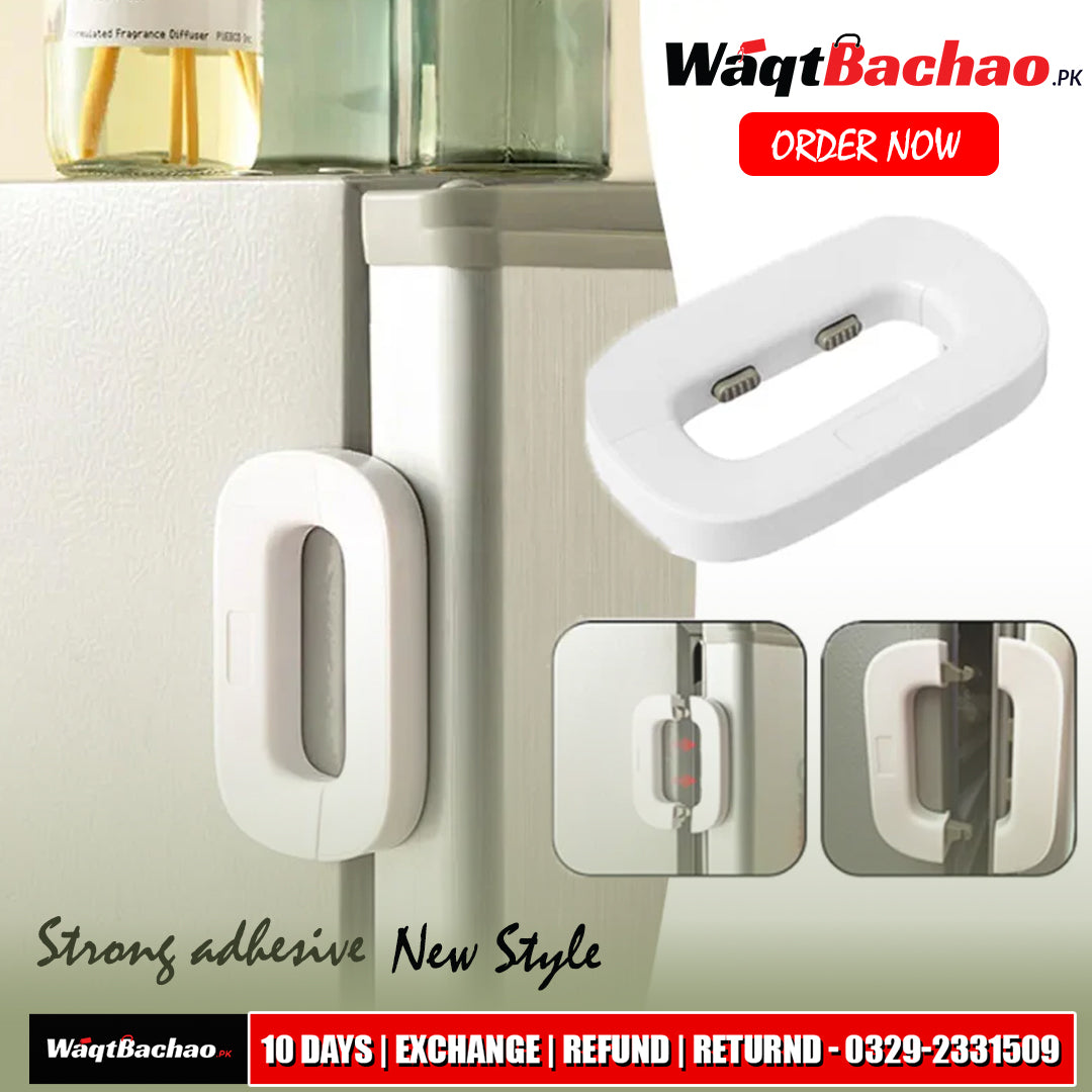 BUY 1 GET 1  PREMIUM QUALITY POWERFUL New Style Fridge Lock – in Just Rs 999