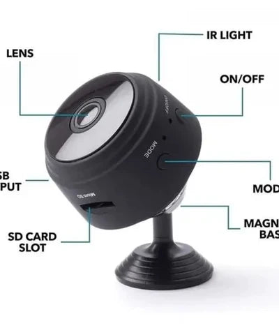 Mega Sale Offer - Mini Portable Wireless A9 Security Camera 1080P HD