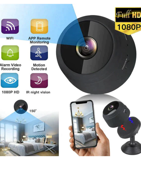 Mega Sale Offer - Mini Portable Wireless A9 Security Camera 1080P HD