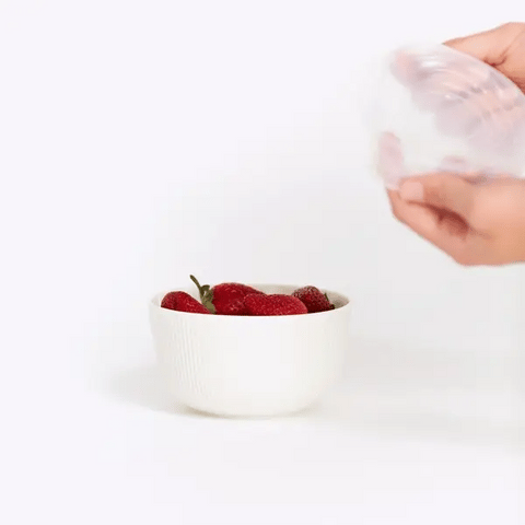 100pcs Disposable Food Cover Plastic Wrap Food Grade For Keep Kitchen and Food Fresh Seal Pack Pots