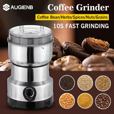 High Power Electric Grinder Machine for Spices, Coffee, Nuts, and Chutneys with Stainless Steel Blades, Best For Every Type Of Dry Ingredients Grinding