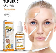 Turmeric Essential Oil Anti-Aging - Facial Care Serum Improves Skin Tone