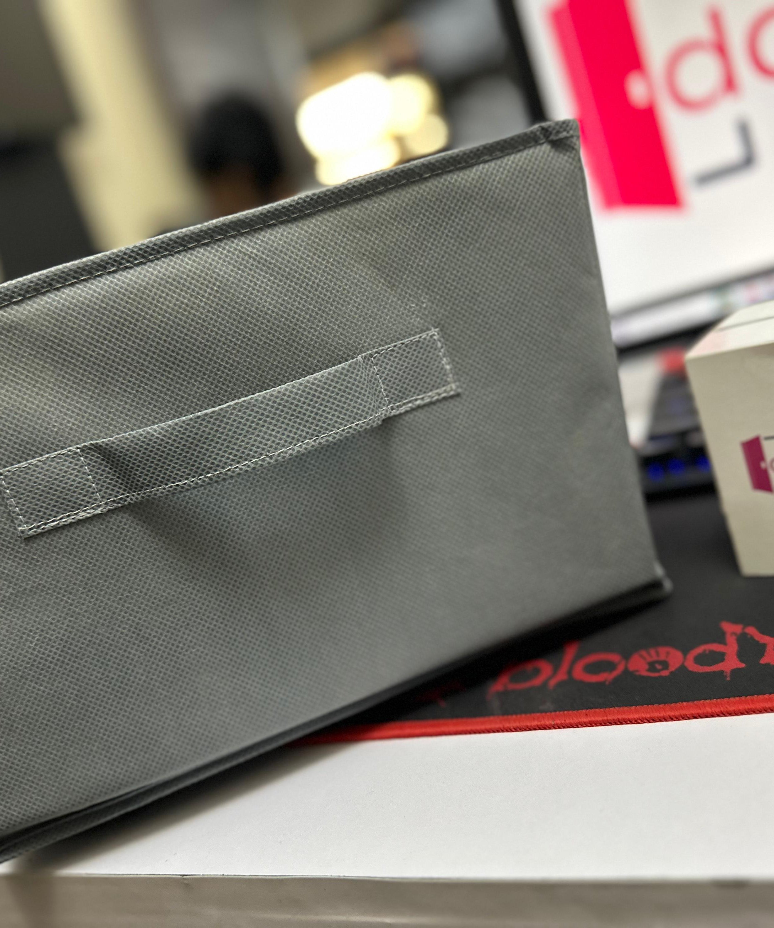 (Pack of 2) Washable Wardrobe Clothes Organiser (with Rod), Jeans Compartment Storage Box in Just Rs 1199