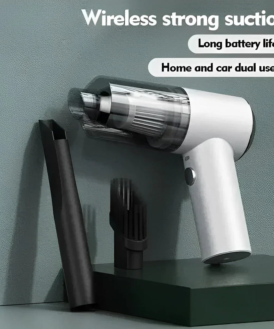 3-in-1 Rechargeable Vacuum Cleaner and Blower - Cleans up every corner of your Home and Car