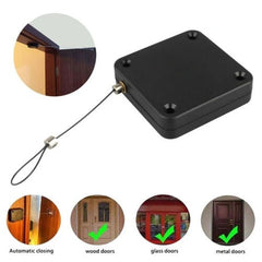 Imported Portable Automatic Stainless Steel Door Closer with Punch-Free Sensor Drawstring in Just Rs 1199