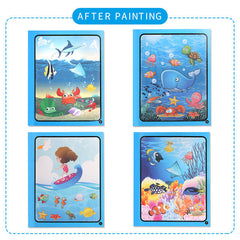 Mega Sale Offer -Magic Water Colouring and Drawing Reusable Book